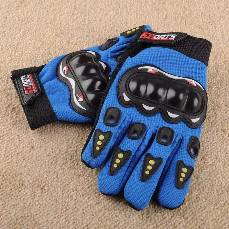 guantes de moto medio dedo deportivos con proteccion antiderrapantes