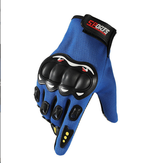 guantes de moto medio dedo deportivos con proteccion antiderrapantes