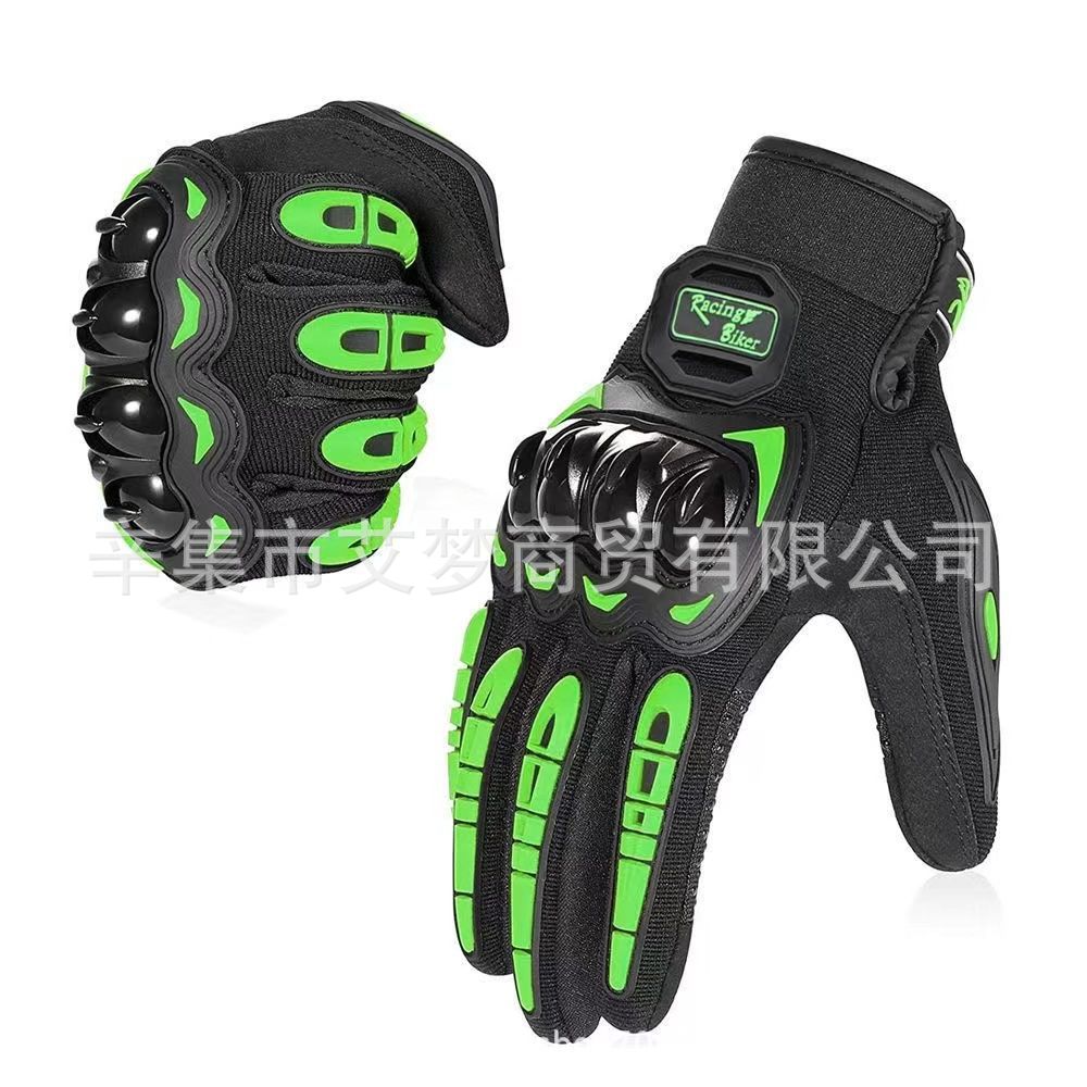 guantes de moto medio dedo transpirables y ligeros para verano
