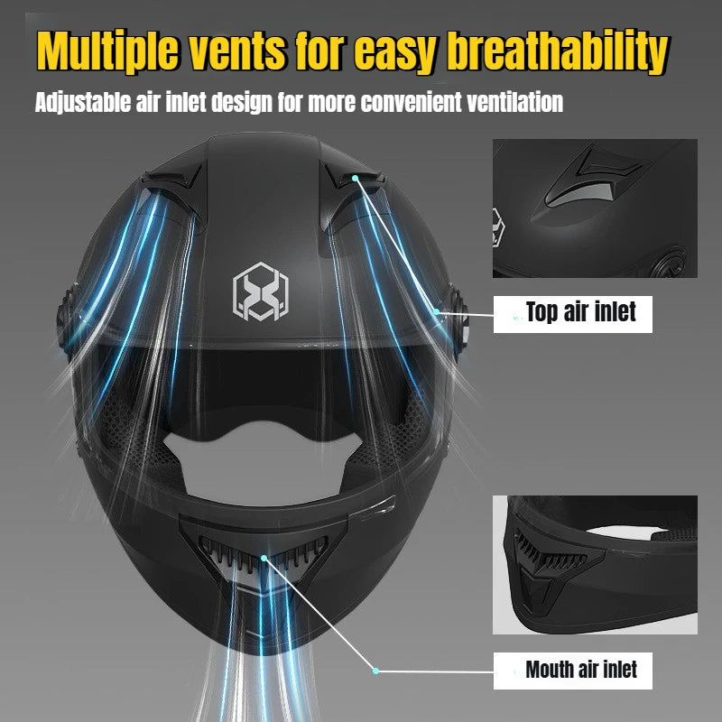 casco y seguridad para motocicleta y scooter casco de moto modular  cascos integrales