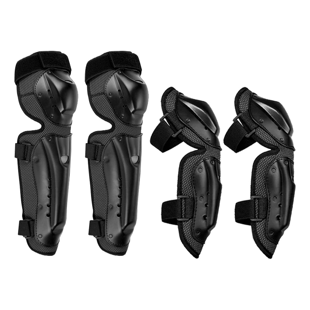 ARAMDURA DE MOTOCICLETA PARA ADULTOS ARMADURA PROTECTORA PARA CONDUCCION TODO TERRENO PROTECCION CONTRA CAIDAS PARA RODILLAS Y CODOS EQUIPO DE PROTECCION PARA DEPORTES EXTREMOS