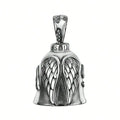 campana de la suerte para motociclista angel guardian  accesorio portatil  para moto y bicicleta  regalo para moteros