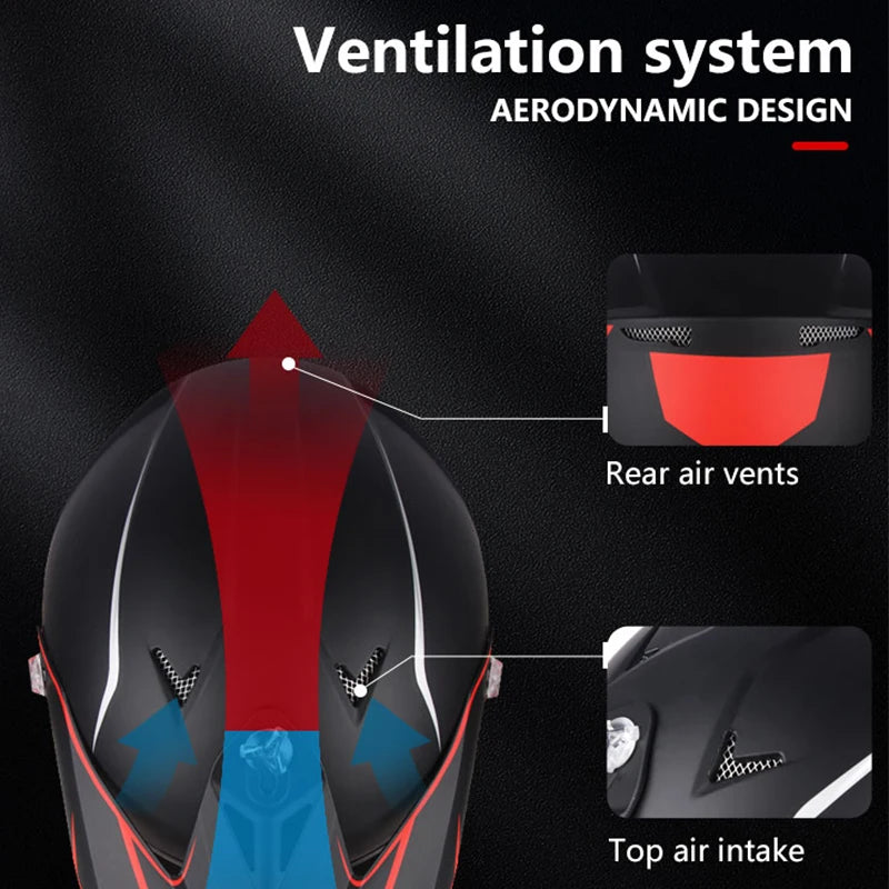 casco integral para motos anticolision fibra de carbono de carreras