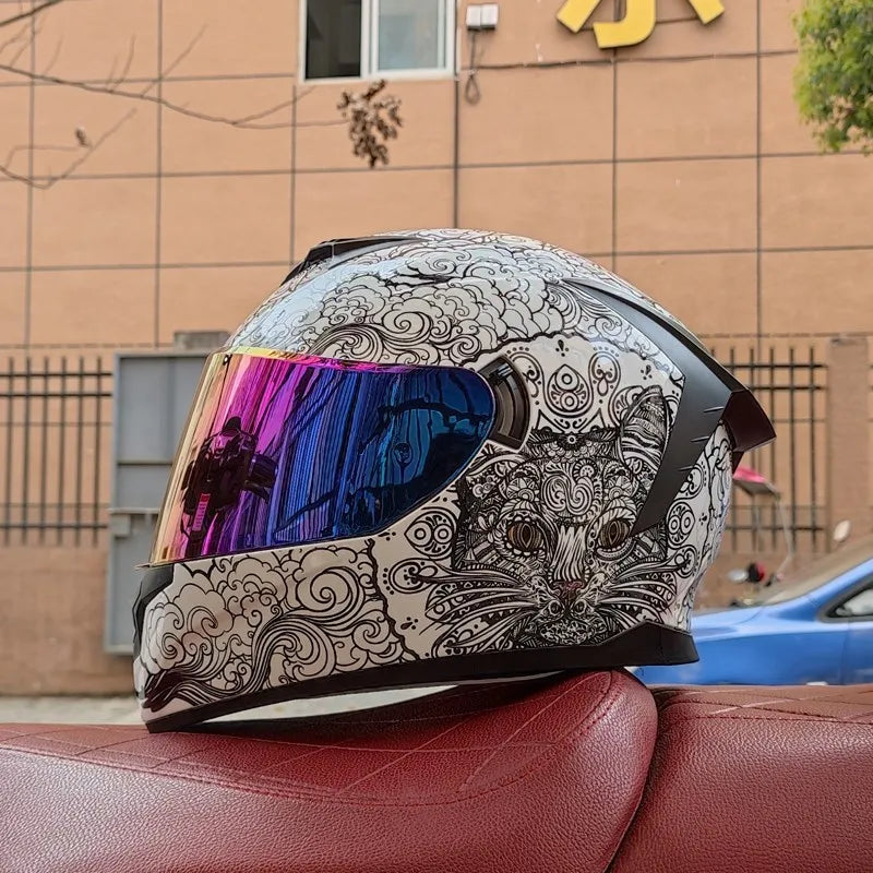 casco modular integral de alta seguridad pera motocicleta   sxf.