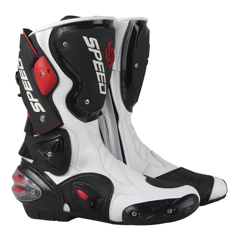 botas de motocicleta Riding tribe para hombre ,Botas de carreras de motocross ,Zapatos de motopara proteger a los motociclistas ,Botas de moto B1001 B1002