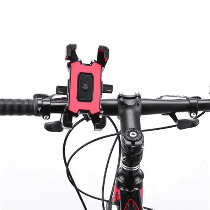 SOPORTE DE TELEFONO PARA MOTO SOPORTE AJUSTABLE CLIP DE GPS GIRATORIO DE 360