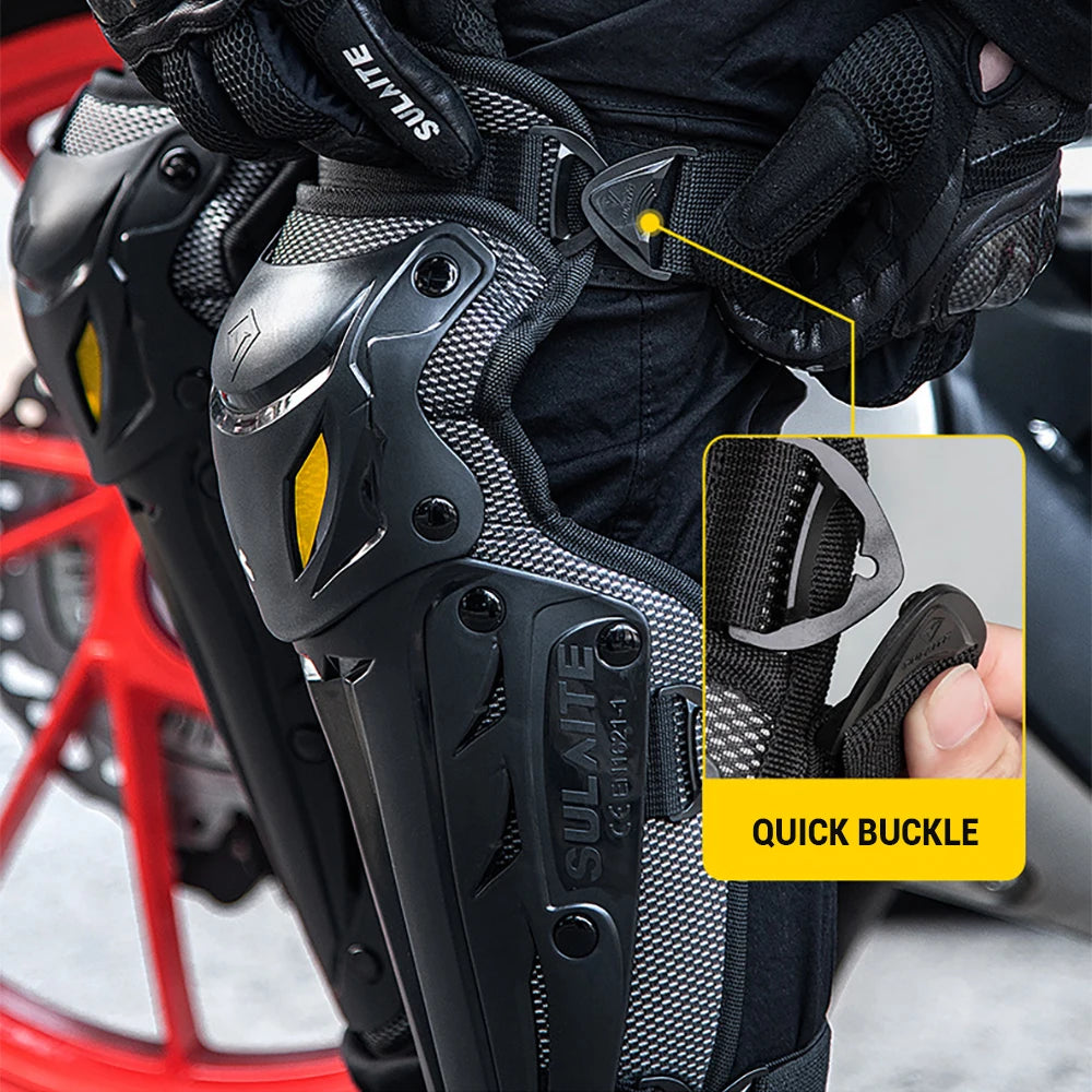 COMBO DE RODILLERAS Y CODERAS PARA MOTOCICLETA , EQUIPO DE PROTECCION PARA RODILLAS AL AIRE LIBRE VENTILA PARA LAS 4 ESTACIONES