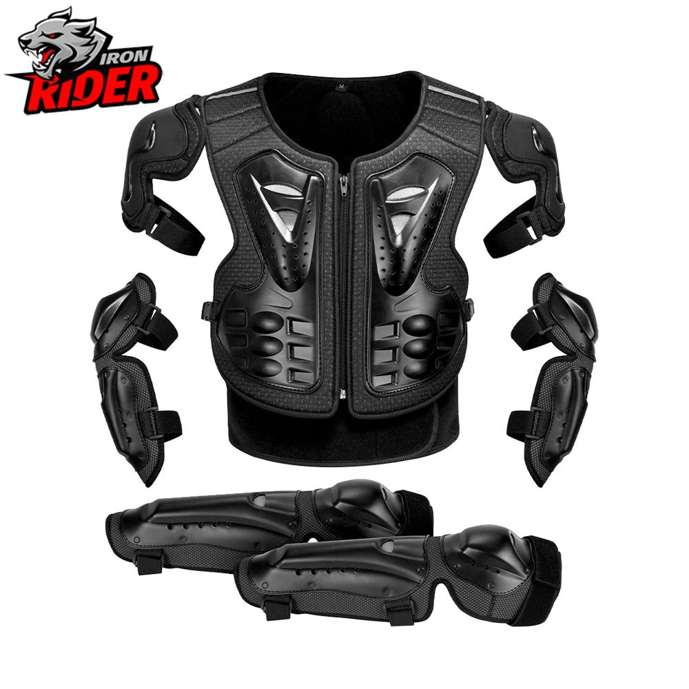 ARAMDURA DE MOTOCICLETA PARA ADULTOS ARMADURA PROTECTORA PARA CONDUCCION TODO TERRENO PROTECCION CONTRA CAIDAS PARA RODILLAS Y CODOS EQUIPO DE PROTECCION PARA DEPORTES EXTREMOS