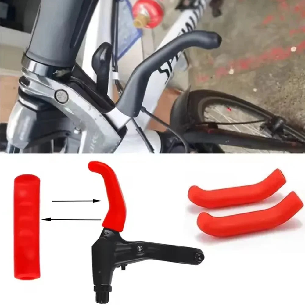 2PZS DE PROTECTORES DE MANIJA DE FRENO DE MOTO DE CILICON VERSATIL RESISTENTE AL DESGASTE