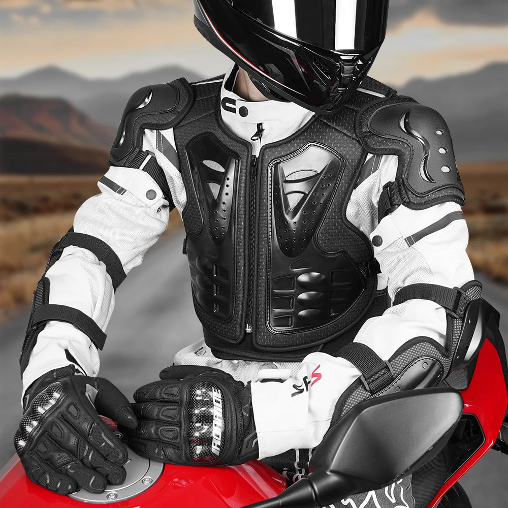 ARAMDURA DE MOTOCICLETA PARA ADULTOS ARMADURA PROTECTORA PARA CONDUCCION TODO TERRENO PROTECCION CONTRA CAIDAS PARA RODILLAS Y CODOS EQUIPO DE PROTECCION PARA DEPORTES EXTREMOS
