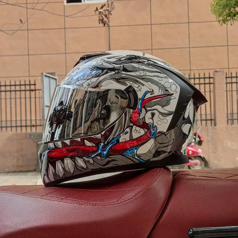 casco modular integral de alta seguridad pera motocicleta   sxf.