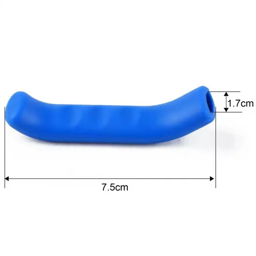 2PZS DE PROTECTORES DE MANIJA DE FRENO DE MOTO DE CILICON VERSATIL RESISTENTE AL DESGASTE